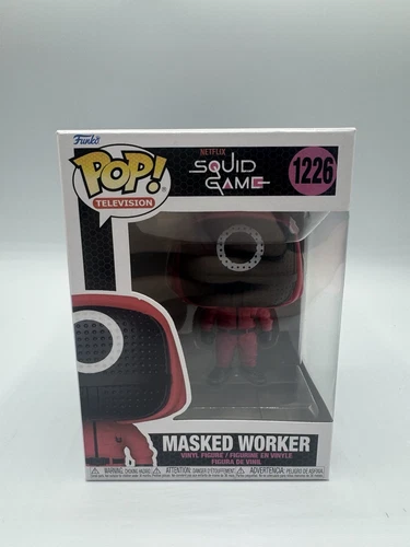 New Funko Pop! Squid Game Masked Worker 1226