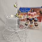 Easter Cupcake 3-Tier Stand Dessert Display Wire Holder Birthday Halloween Xmas
