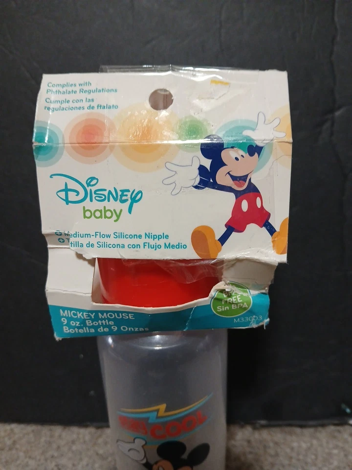 Disney Baby Mickey Mouse 9 oz. Botella Foto 2 de 4