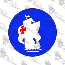 ARMY SOUTH SSI- DECAL, QUALITY 3M VINYL