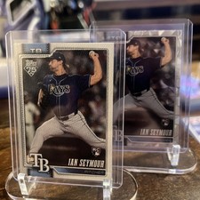 UPDATE! Read!💎2026 Topps Series 1 IAN SEYMOUR Tampa Bay Rays RC CANVAS  / 50💎