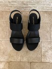 UNITED NUDE Rico Lightweight Sandals Womens Size EU40 Black Mirror Silver Modern — photo 6