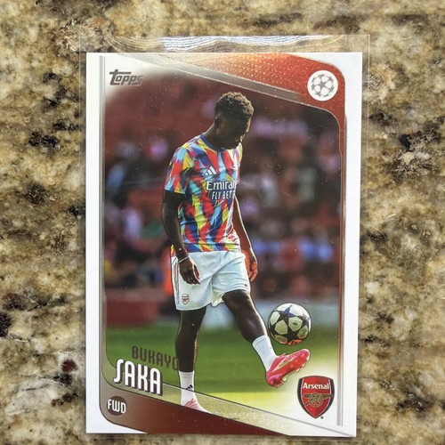 2025-26 Topps UCC - Bukayo Saka - Image Variation -  England/Arsenal SP