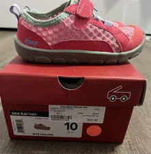 NEW See Kai Run Anker Water Shoes Toddler Girls 10 Little Kids Pink Mesh
