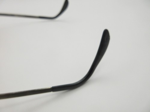 Vtg Round Eyeglass Frames Only Metal Bronze? Heavy Repaired Bridge Antique - Picture 7 of 13