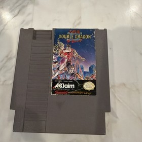 Double Dragon II The Revenge NES Nintendo 1990 gioco testato cartuccia pulita