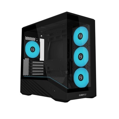 VECTOR V100 MINI Micro Form Factor Compact PC Case, Pre-install 4 x 120mm ARG...