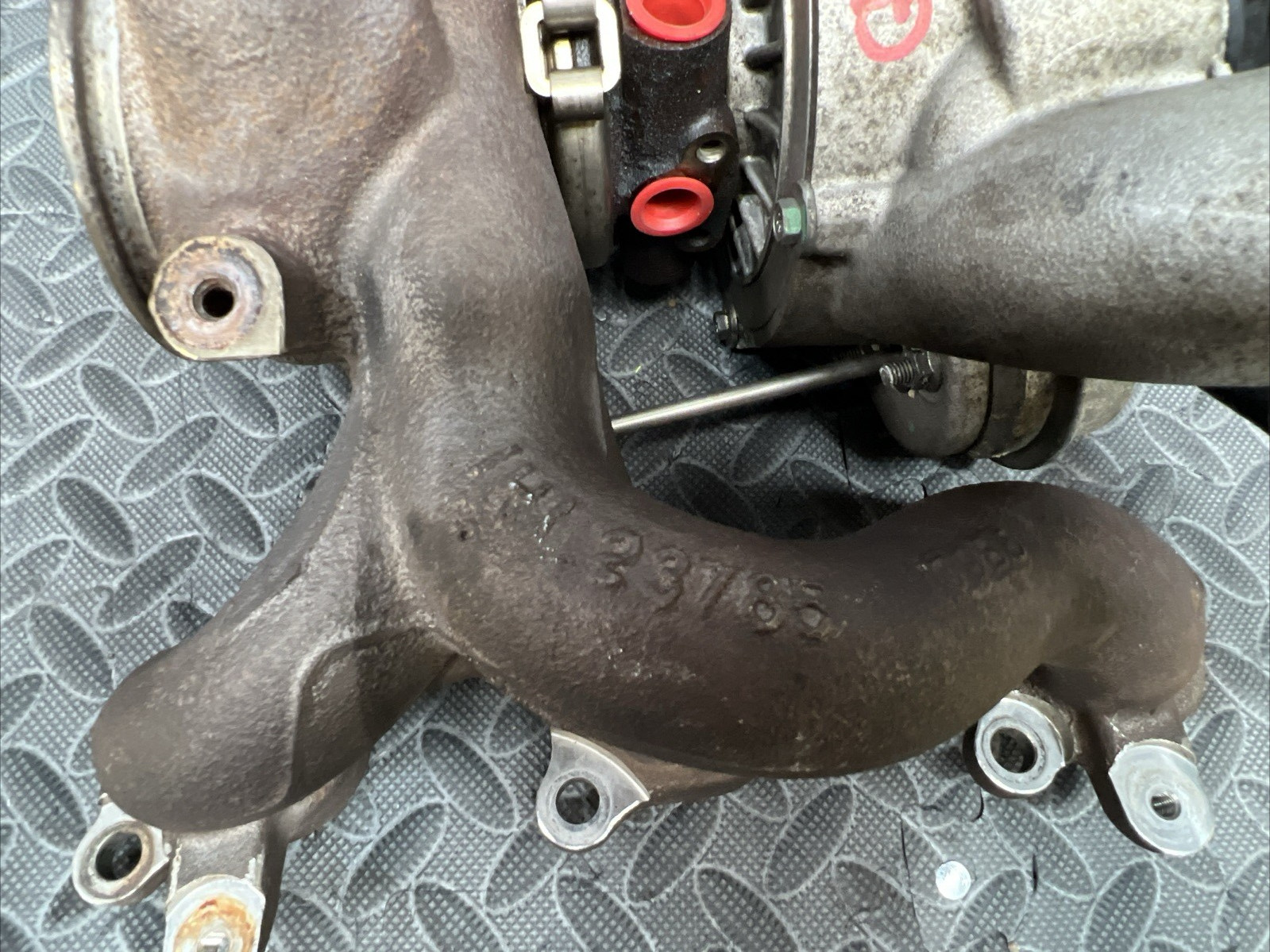 OEM Maserati Ghibli 3.0L Turbo Turbocharger Exhaust Manifold Left Side 2014-2020