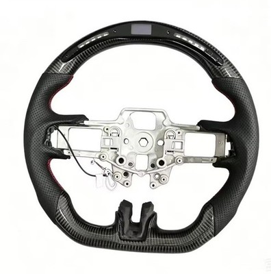 Carbon Fiber Steering Wheel For Ford Mustang 2015-2017 gt500 gt350 gt350R V8 3.0