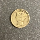 1942 United States Silver Mercury Dime Coin 90% Silver