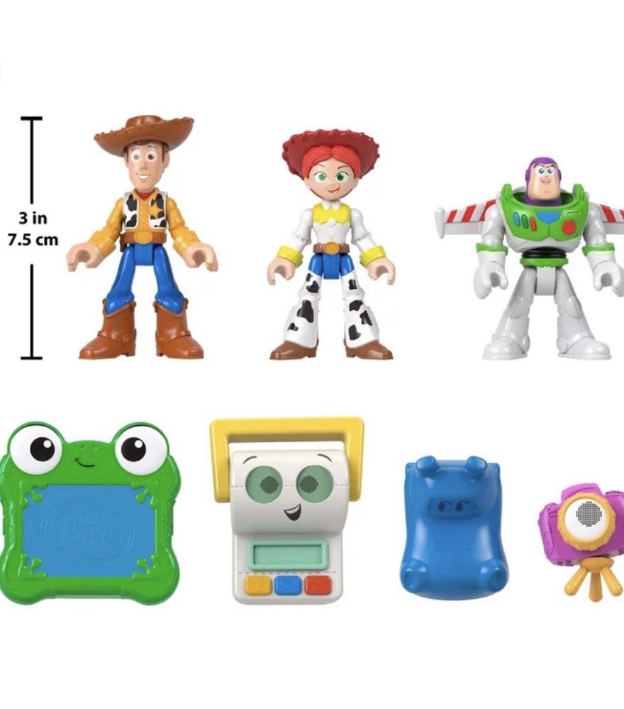 Disney Pixar Toy Story Andy's Room Pack Set with 7 Action Figures