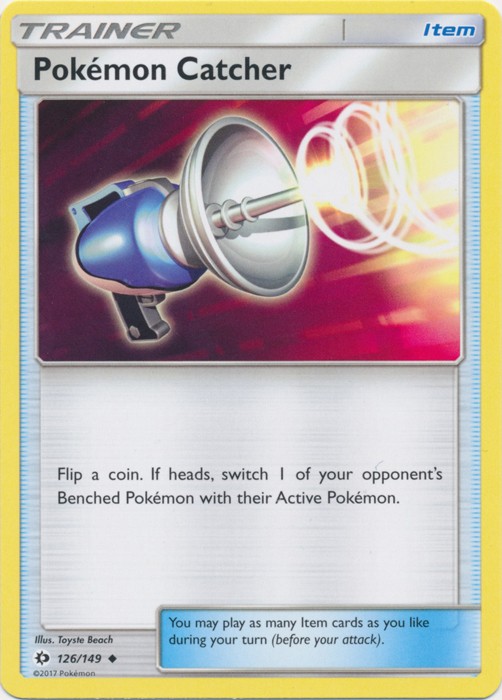 Pokemon Catcher - 126/149 - Uncommon - Lightly Played