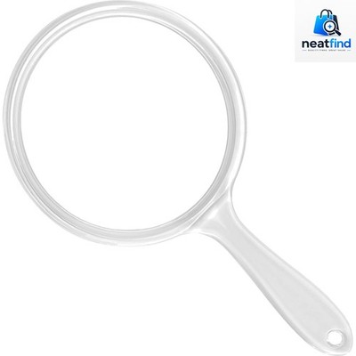Handheld Makeup Mirror, Clear 4-Inch Design - Perfect for Precision