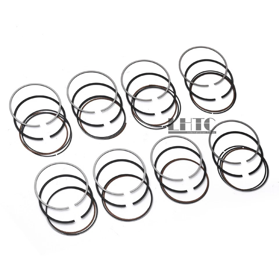 8x Piston Ring Set Ø89mm For BMW 550i 750i X5 X6 M E70 E71 F10 N63B44A S63A 4.4 - Image 2 of 4