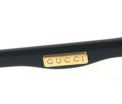 Gucci Eyeglasses Frames GG0260O 001 Polished Black Square Full Rim 53-17-145 - Picture 4 of 11
