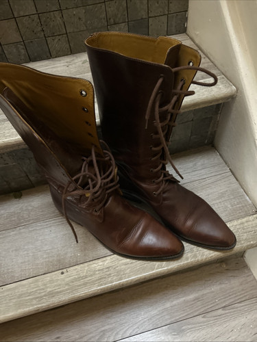 Cole Haan Schnürstiefel Leder Größe 11B - Bild 5 von 5