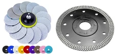4" DIAMOND POLISHING PAD SUPER THIN BLADE GRANITE MARBLE CERAMIC STONE CUT RENEW