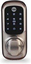 Yale Keyless Connected Smart Door Lock Touch Keypad Pin Code Satin Nickel