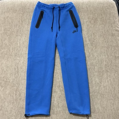 Nike Sportswear Tech Fleece Pants Men s Small S Blue Open Hem Adjustable NWT