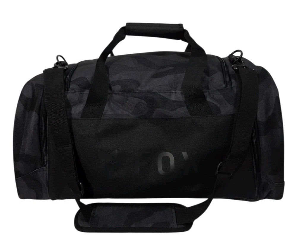 Bolso de Lona Fox Racing 180 Negro Camuflaje Correa Ajustable Mango Logo Foto 2 de 4