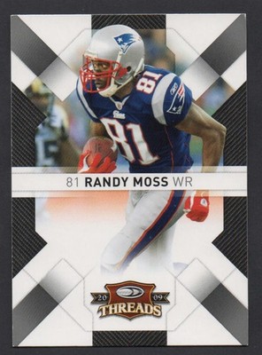 2009 Donruss Threads #61 Randy Moss