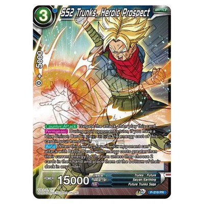 Dragon Ball Super - MB01 - Mythic Booster - SS2 Trunks, Heroic Prospect - P-219