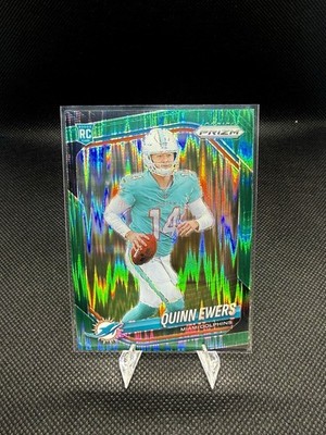 2025 Panini Prize Quinn Ewers #307 (RC) Green Ray Wave