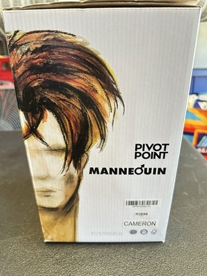 Pivot Point Cameron Hair Mannequin Brown Human Hair Model MPLUIDMD-3C
