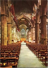 St. Giles' Cathedral Nave Edinburgh Scotland Continental Postcard