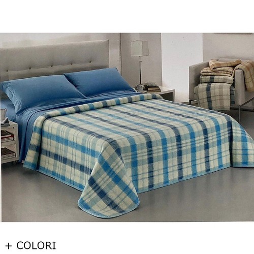 Couverture D'Hiver En Mélange De Laine New England Blankets Double Lit 2 Places
