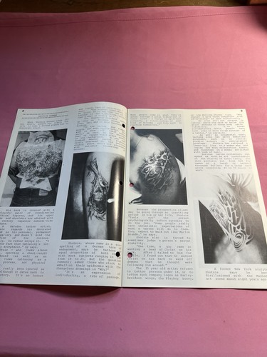 TATTOO INTERNATIONAL MAGAZINE ISSUE 82 - Tattoo Club of Great Britain - 1985 - Picture 2 of 6