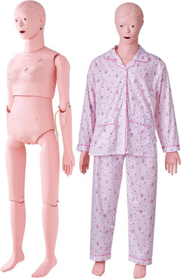 Life Size Female Nursing Training Manikin Medical Teaching Model PVC Simulator..