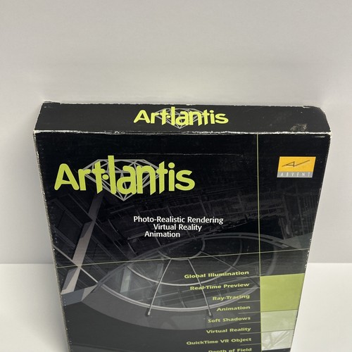 VINTAGE Artlantis Art Lantis PC Software By Abvent VR Animation Photo Rendering - Picture 2 of 9