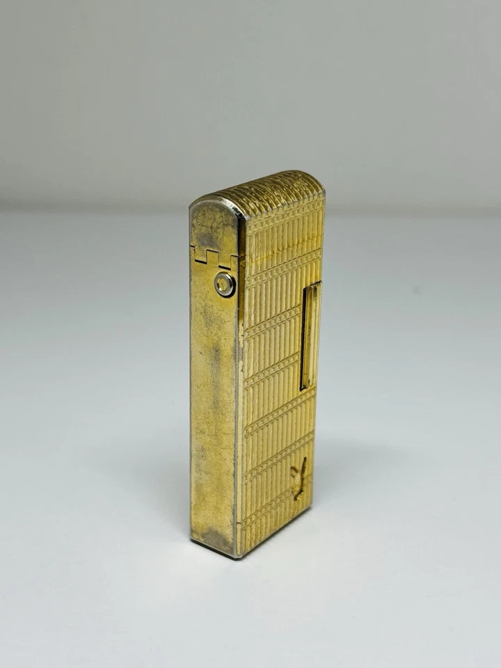 Vintage Playboy Gold Plated Lighter Japan, Working Flint - Image 2 of 4