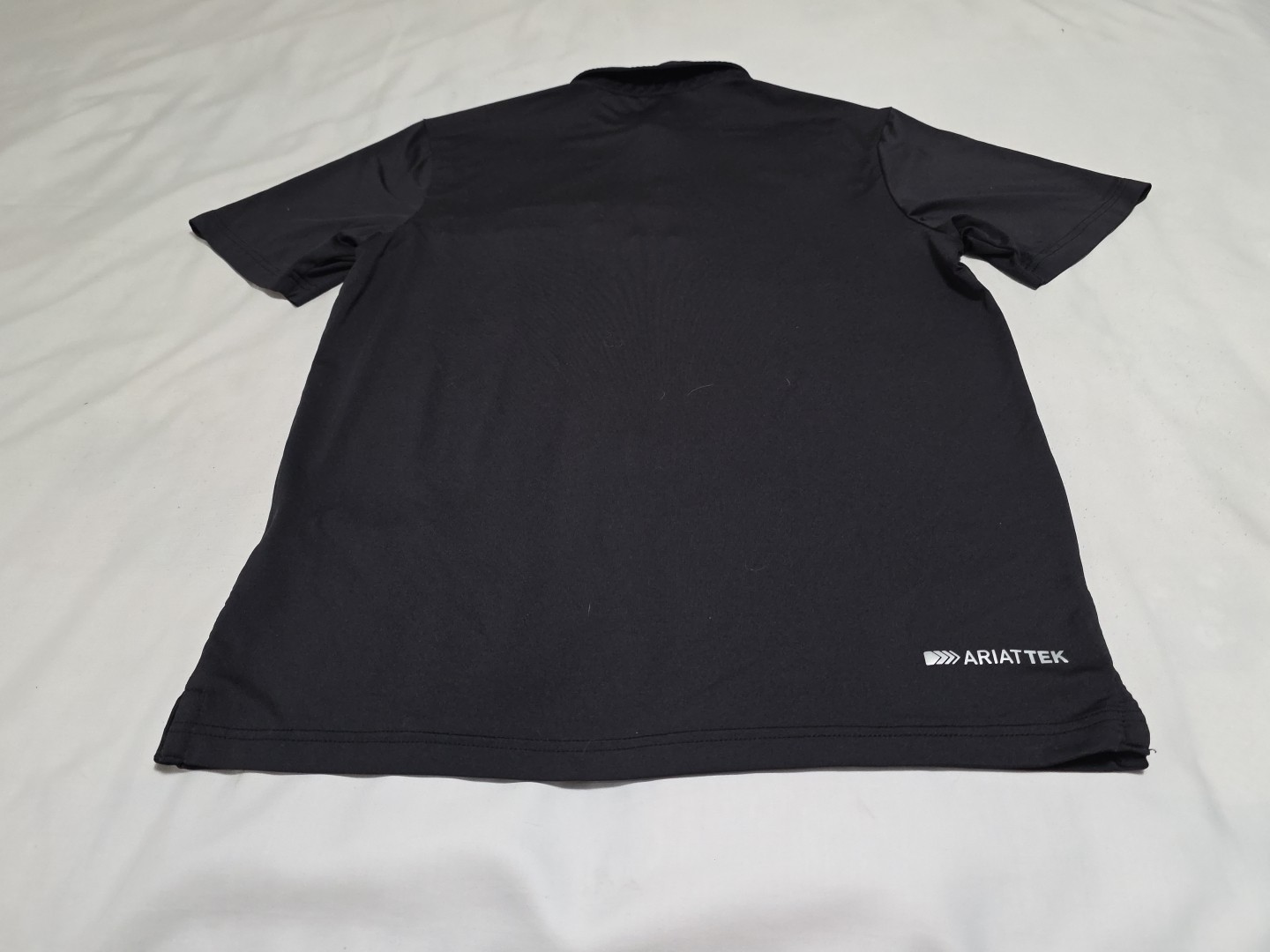 Ariat AriatTEK Performance Black Lightweight Polo… - image 13