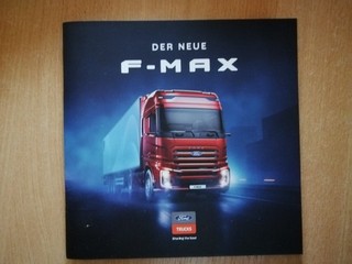 Ford F MAX Brochure / Prospekt 2026 !!!