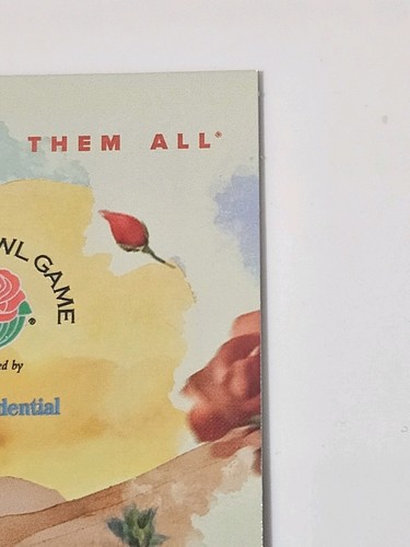 2023-24 Michigan vs Alabama Rose Bowl Game Ticket Wolverines Crimson Tide Mint - Picture 8 of 11