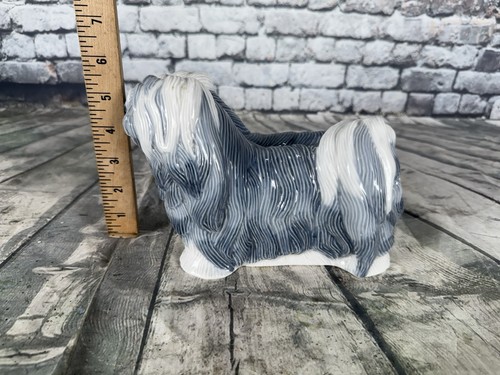 Rare Royal Copenhagen Lhasa Apso Dog Figurine # 5423-C - Picture 10 of 11