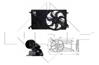 Nrf 47291 LüFter, MotorküHlung FüR Mazda