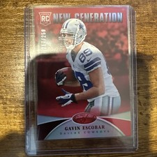 2013 Panini Certified - New Generation Gavin Escobar #234 Mirror Red /250 (RC)