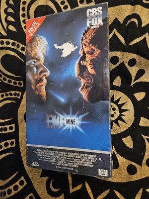   Enemy Mine (VHS, 1986) -Red Label-HTF Sci-Fi Classic-20th Century Fox-Tested