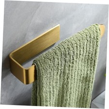 Stainless Steel Hand Towel Holder, 7.9 Inch Adhesive Towel Bar 7.9 inches Gold