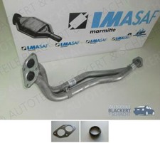 IMASAF Auspuff Hosenrohr, Abgasrohr für Audi 100 (C2) + Avant 2.0/2.1