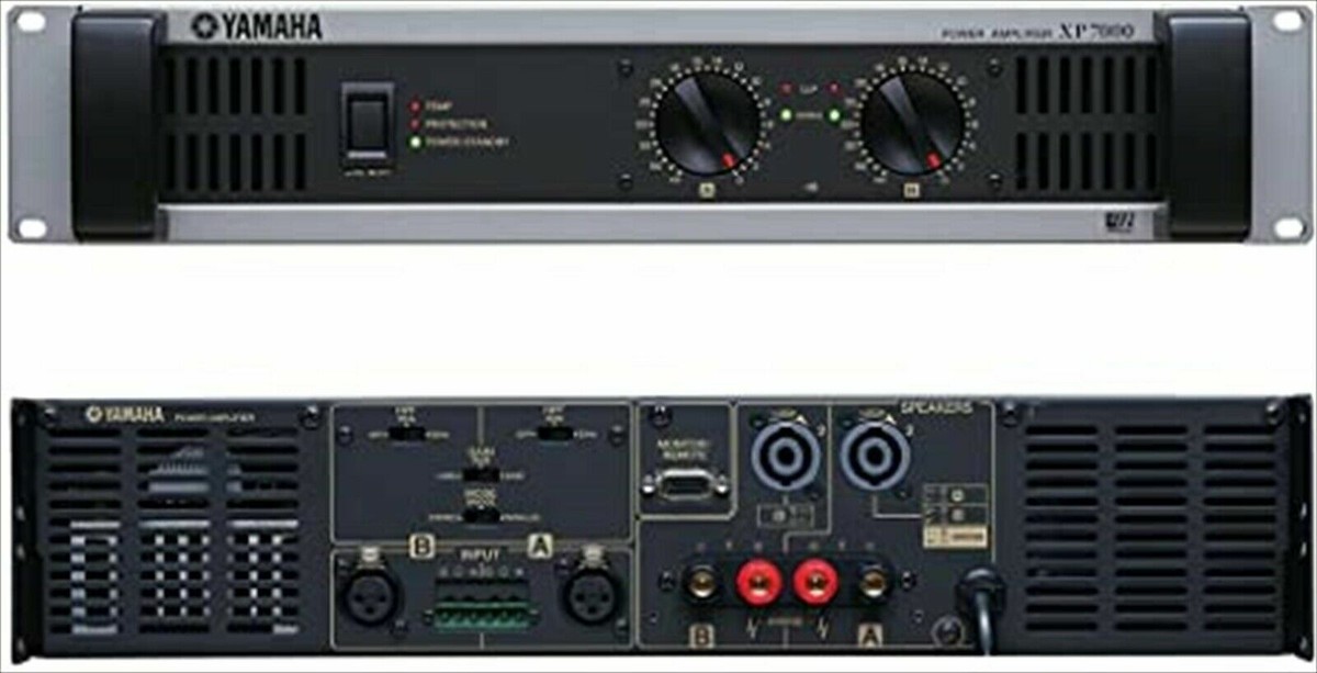 Yamaha XP7000 Power Amplifier From Japan With Tracking