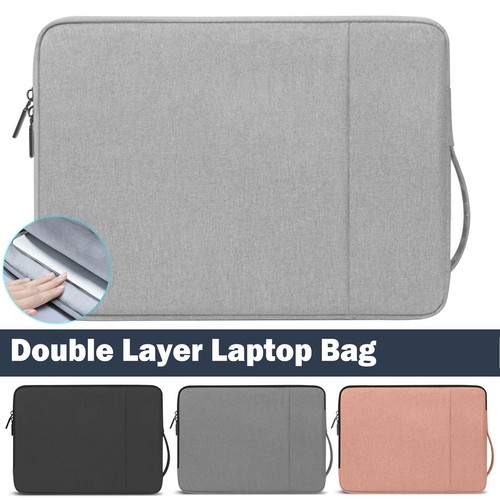 Carry Laptop Sleeve Pouch Case Bag For Apple ipad Macbook Air Pro 11 13 14 15 - Picture 2 of 24
