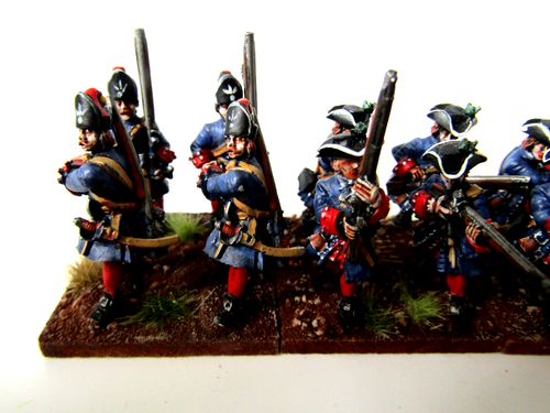 A50 MARLBURIAN /SEVERN YEARS WAR - AUSTRIAN REGIMENT 28MM WELL PAINTED METAL - Picture 3 of 8