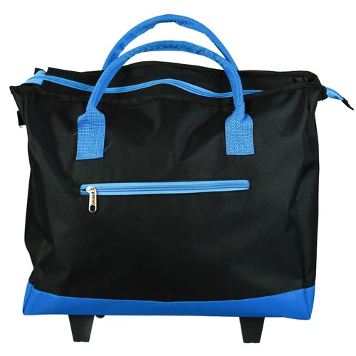 Mens Ladies Unisex Travel Flight Cabin Bag Wheeled Hand Luggage Shopping Trolley - Picture 13 of 13