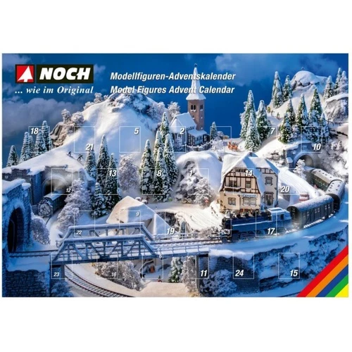 Noch 15996 Figuren-Adventskalender H0 + Neu
