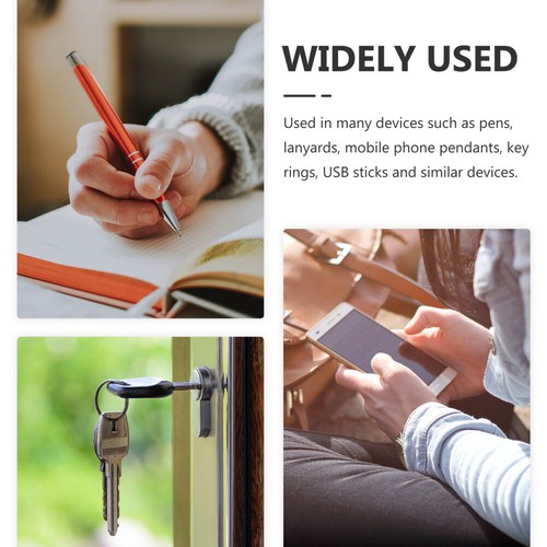 50 Pcs Anti-loss Silicone Ring Hand Lanyard Phone Universal Rope Man Strap Lost - Zdjęcie 10 z 12