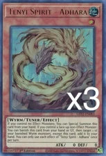 3X Yugioh Tenyi Spirit - Adhara GFP2-EN083 Ultra Rare 1st Edition NM